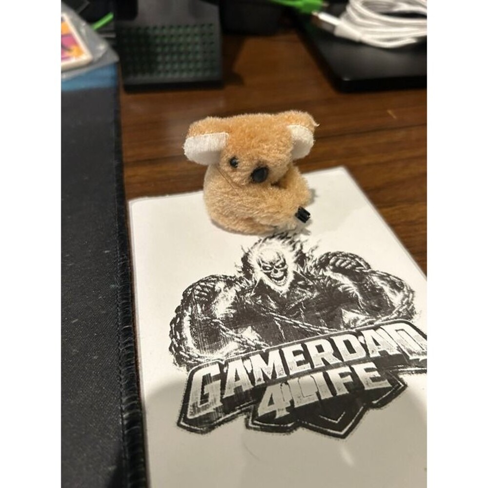 Vintage Koala Bear Clip On Hugger Plush Pencil Topper Grabber Australia